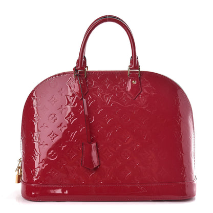 Louis Vuitton Vernis Alma GM Rose Indien 1 of 12