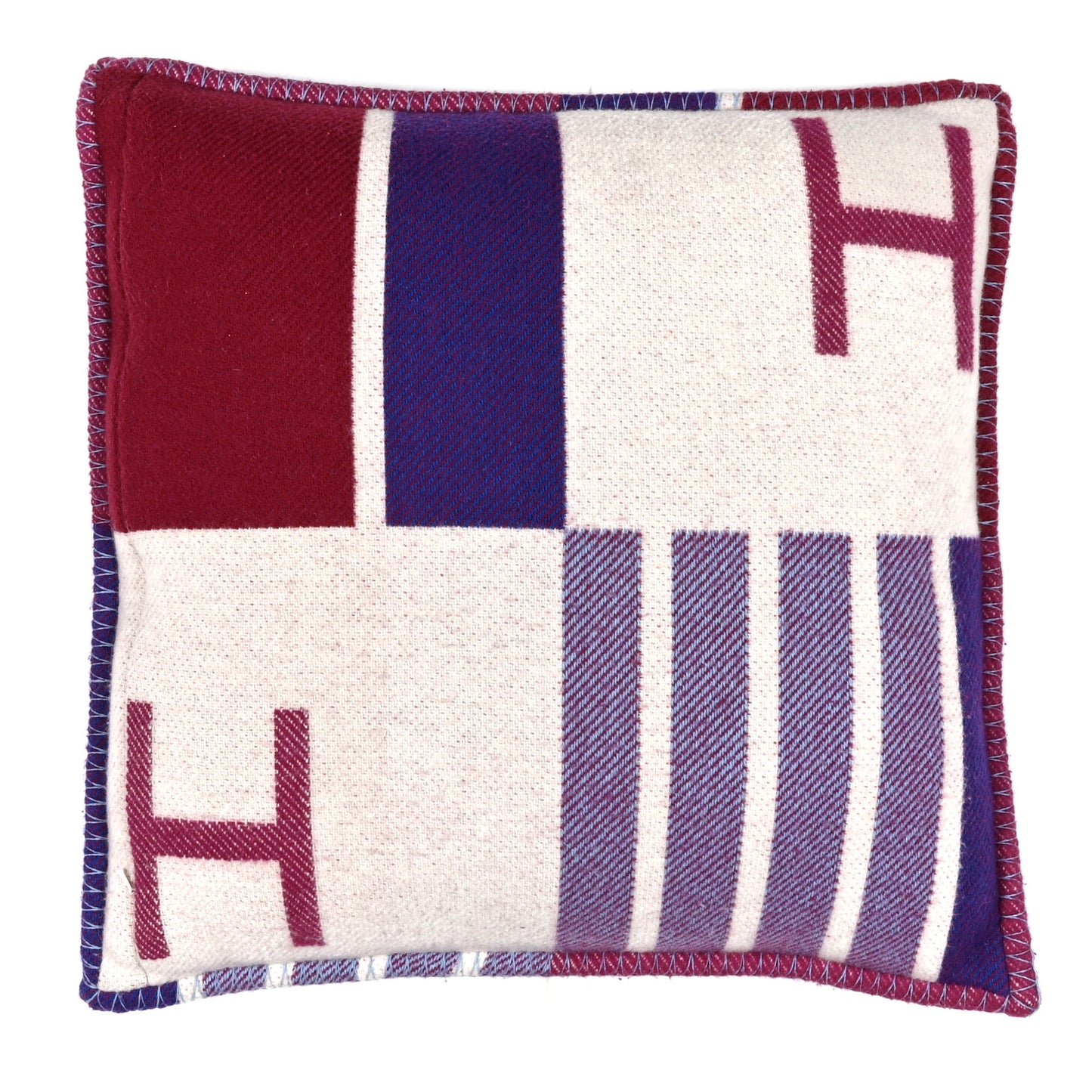 Wool Cashmere Avalon Vibration Pillow PM Pourpre