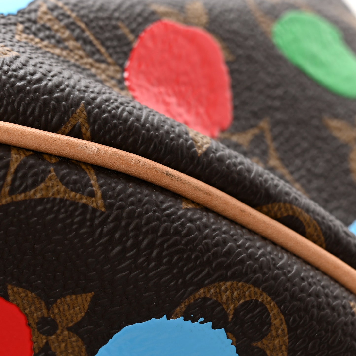 LV X YK Monogram Dots Keepall Bandouliere 45