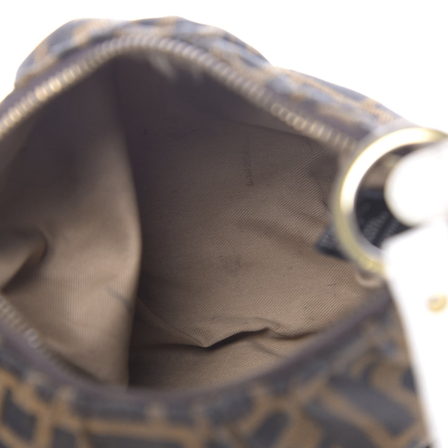 Zucca Mini Shoulder Bag Tobacco White