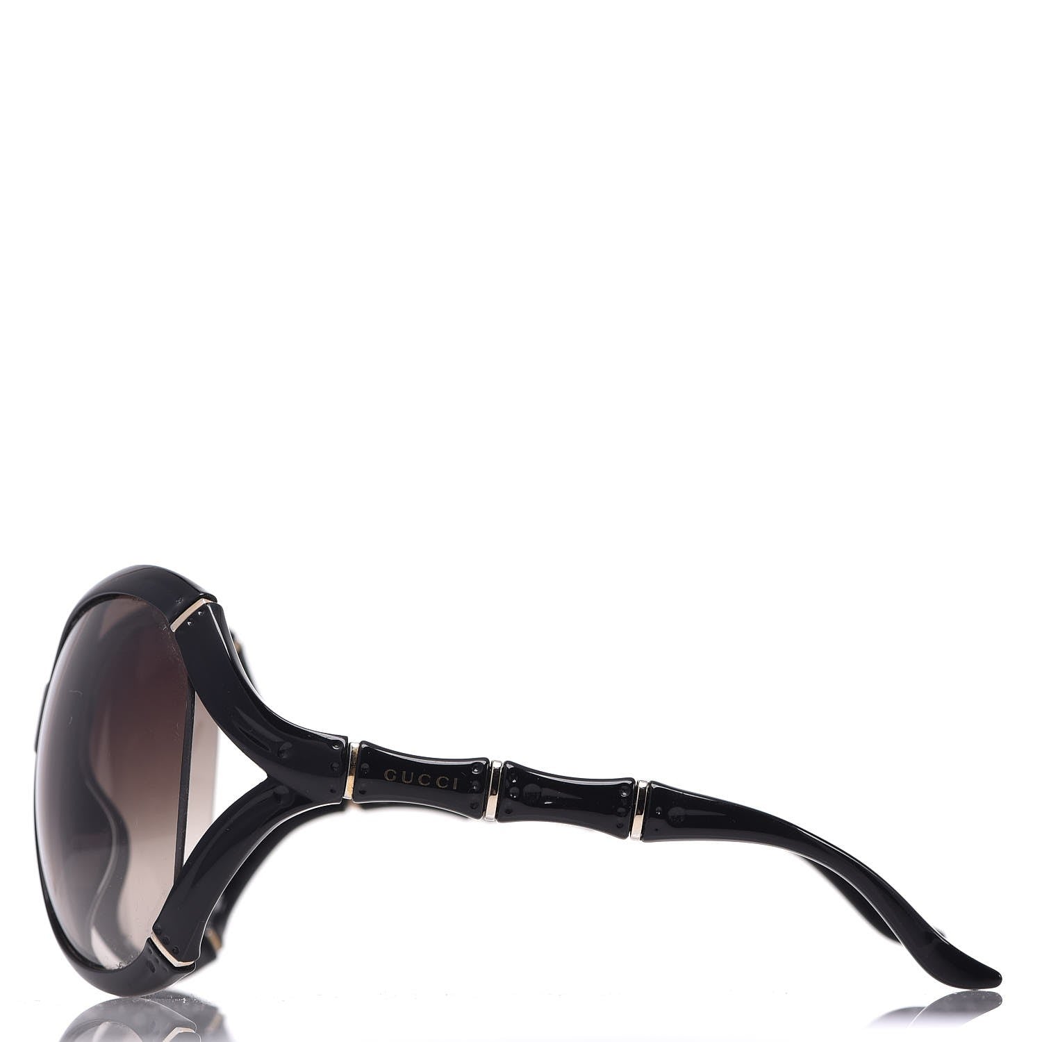 Gucci Bamboo Effect Sunglasses 3508/S Black 3 of 9