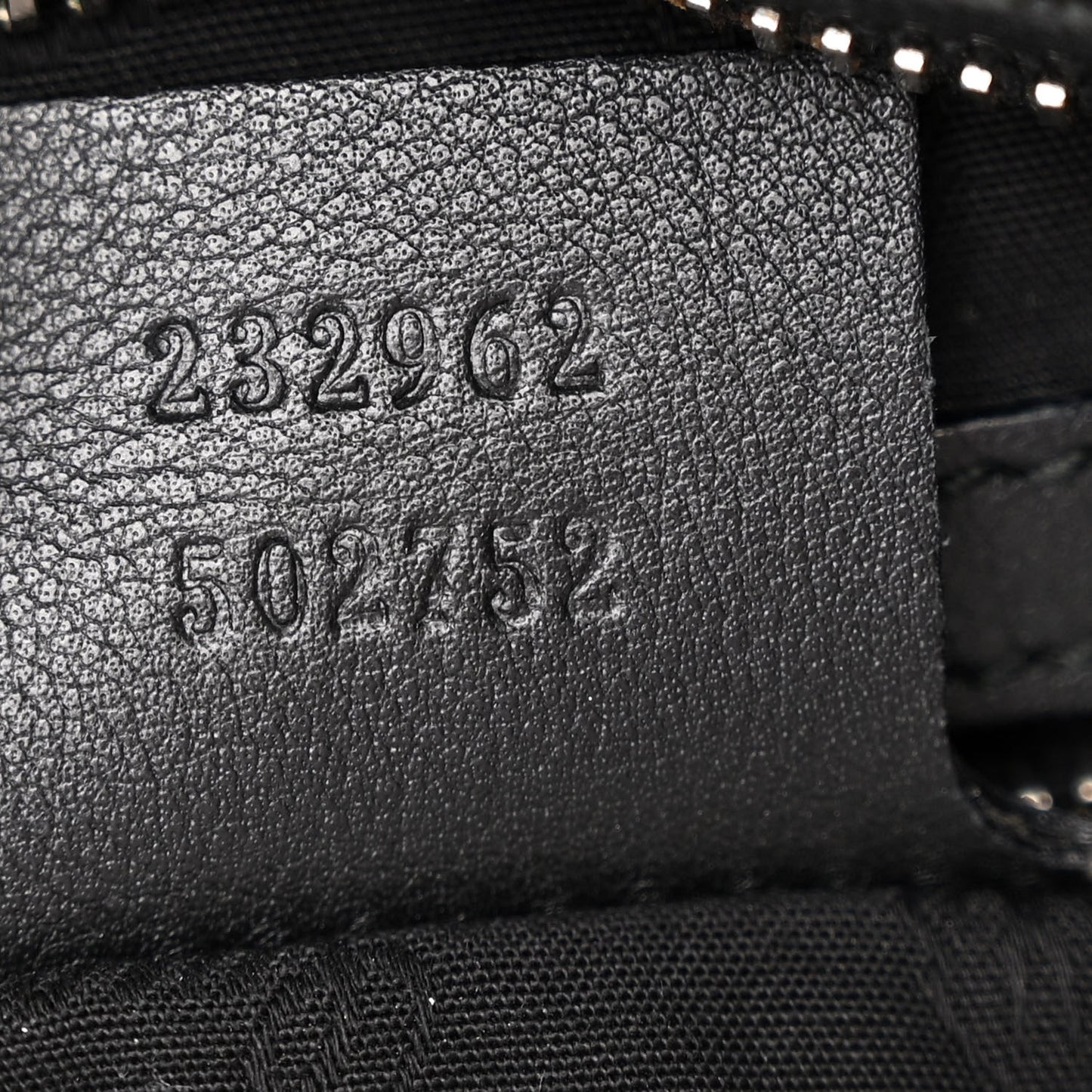 Guccissima Medium GG Twins Hobo Black