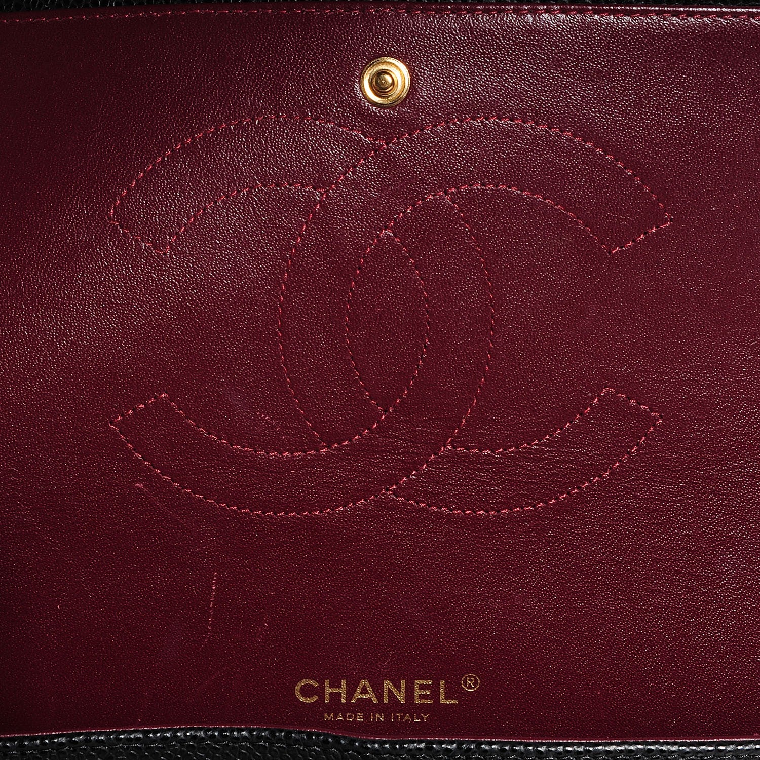 Chanel Caviar Quilted Maxi Double Flap Black 8 of 10