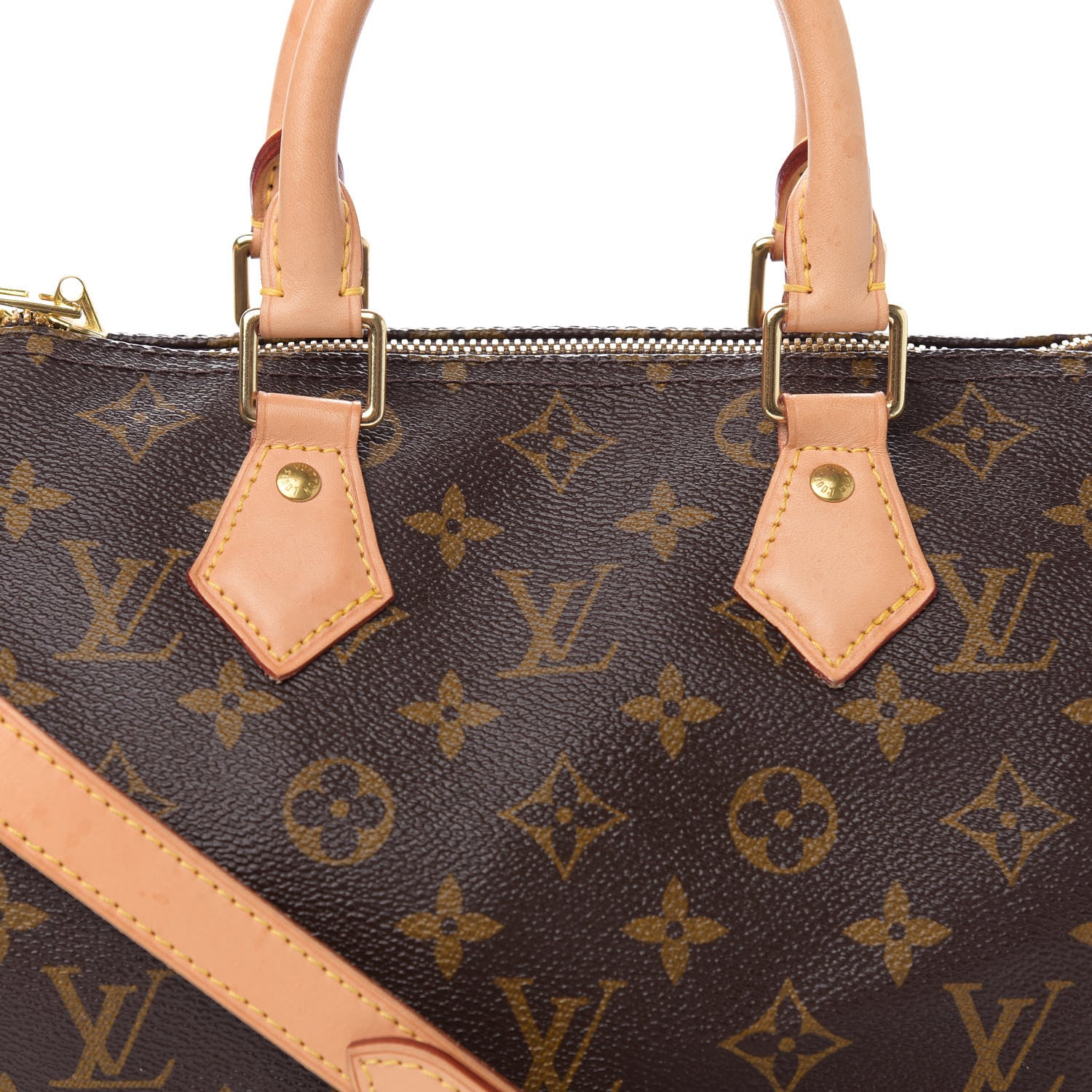 Louis Vuitton Monogram Speedy Bandouliere 25 14 of 17