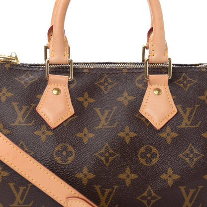 Louis Vuitton Monogram Speedy Bandouliere 25 14 of 17