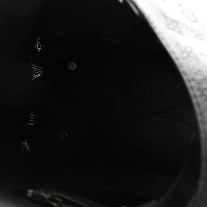 Louis Vuitton Mahina Carmel Hobo Black 5 of 9