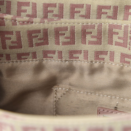 Fendi Zucchino Small Chef Shoulder Bag Rosa 7 of 11
