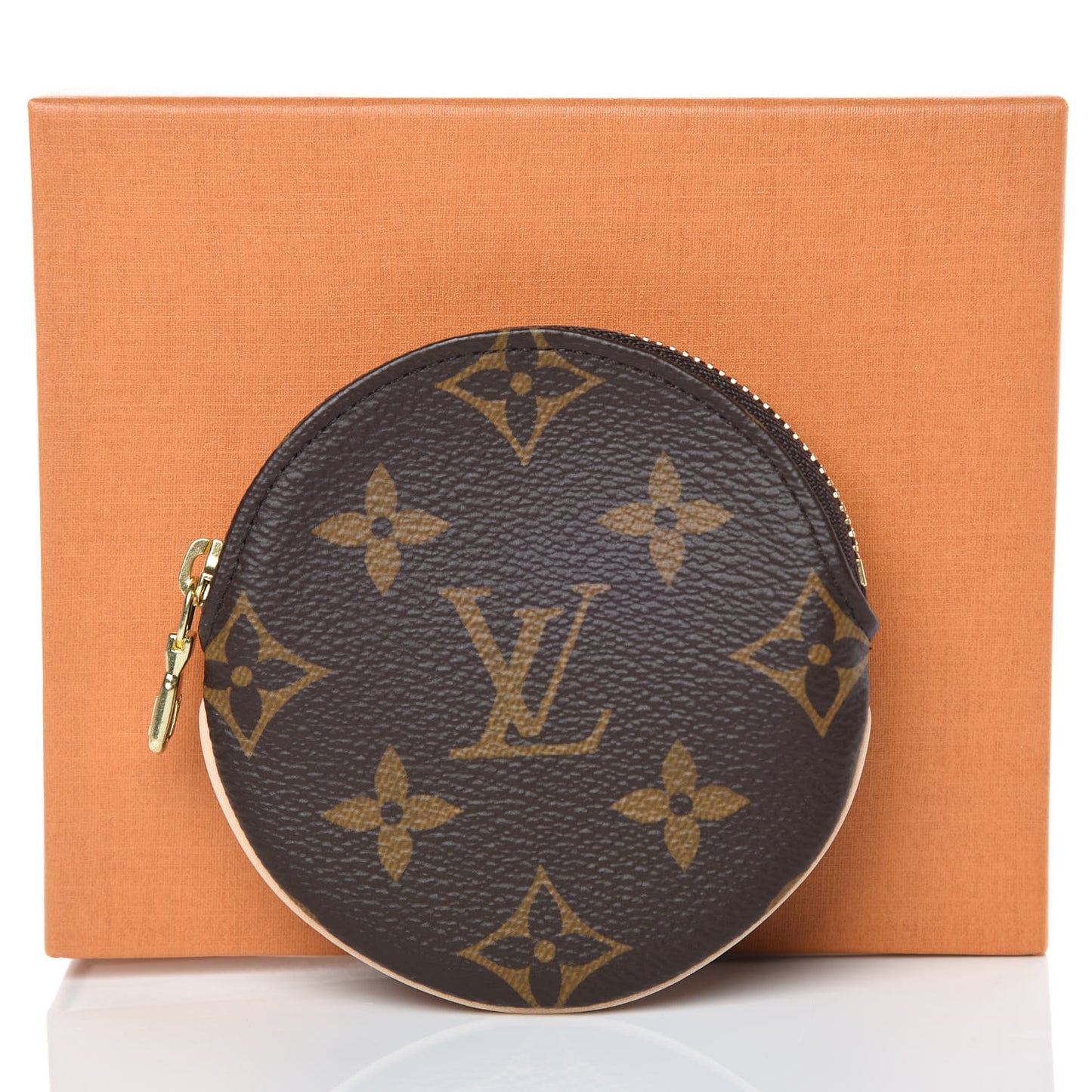 Monogram Round Coin Purse