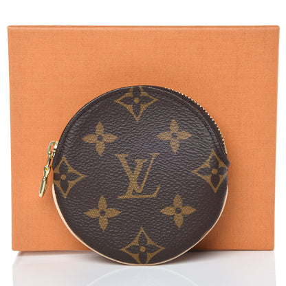 Louis Vuitton Monogram Round Coin Purse 7 of 7