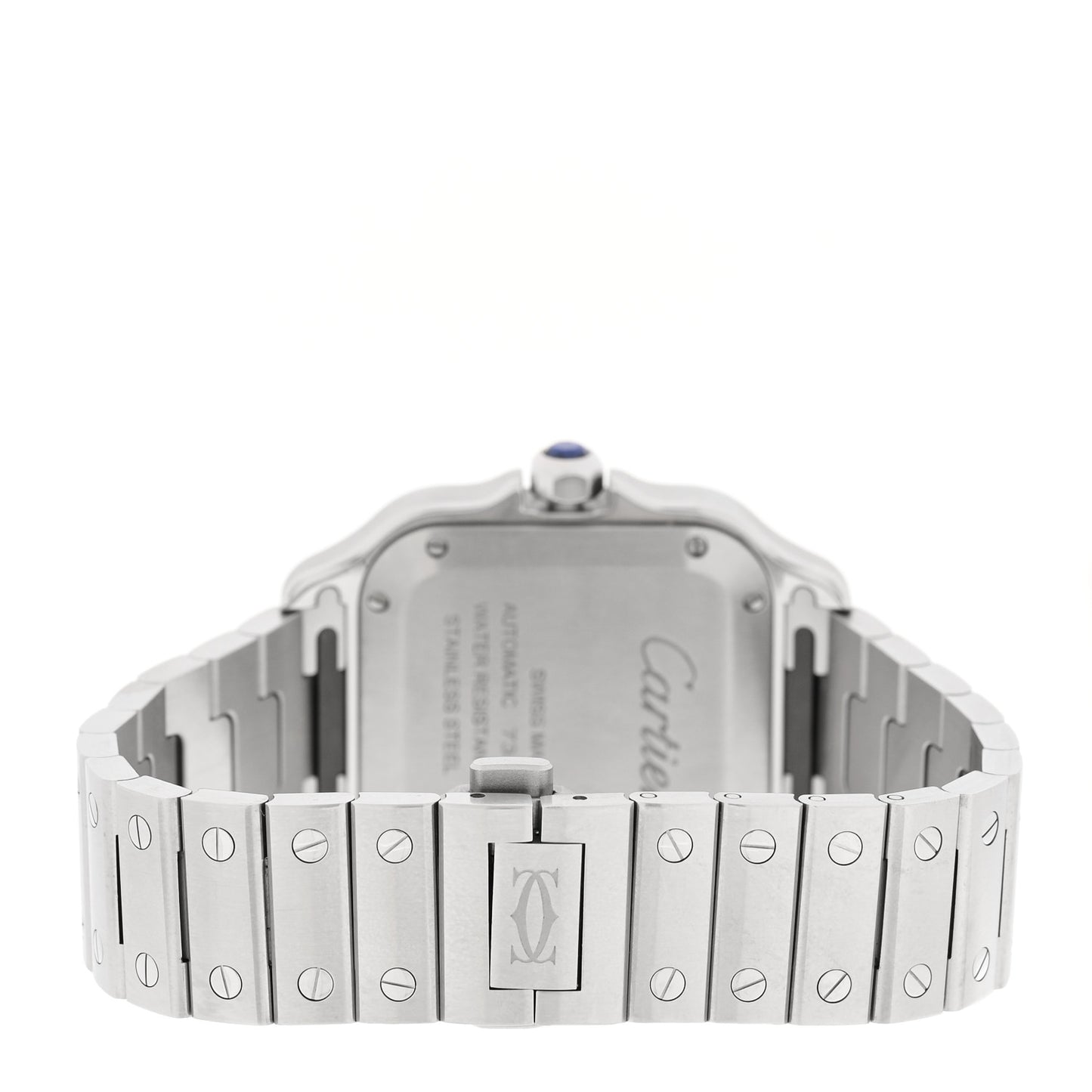 Stainless Steel 35mm Santos de Cartier Automatic Watch