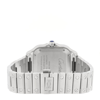 Cartier Stainless Steel 35mm Santos de Cartier Automatic Watch 3 of 5