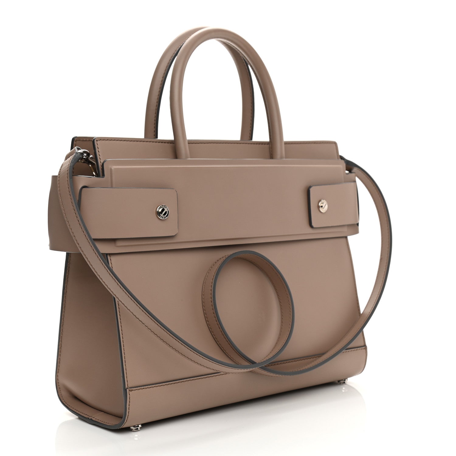 Givenchy Smooth Calfskin Small Horizon Satchel Linen 3 of 11
