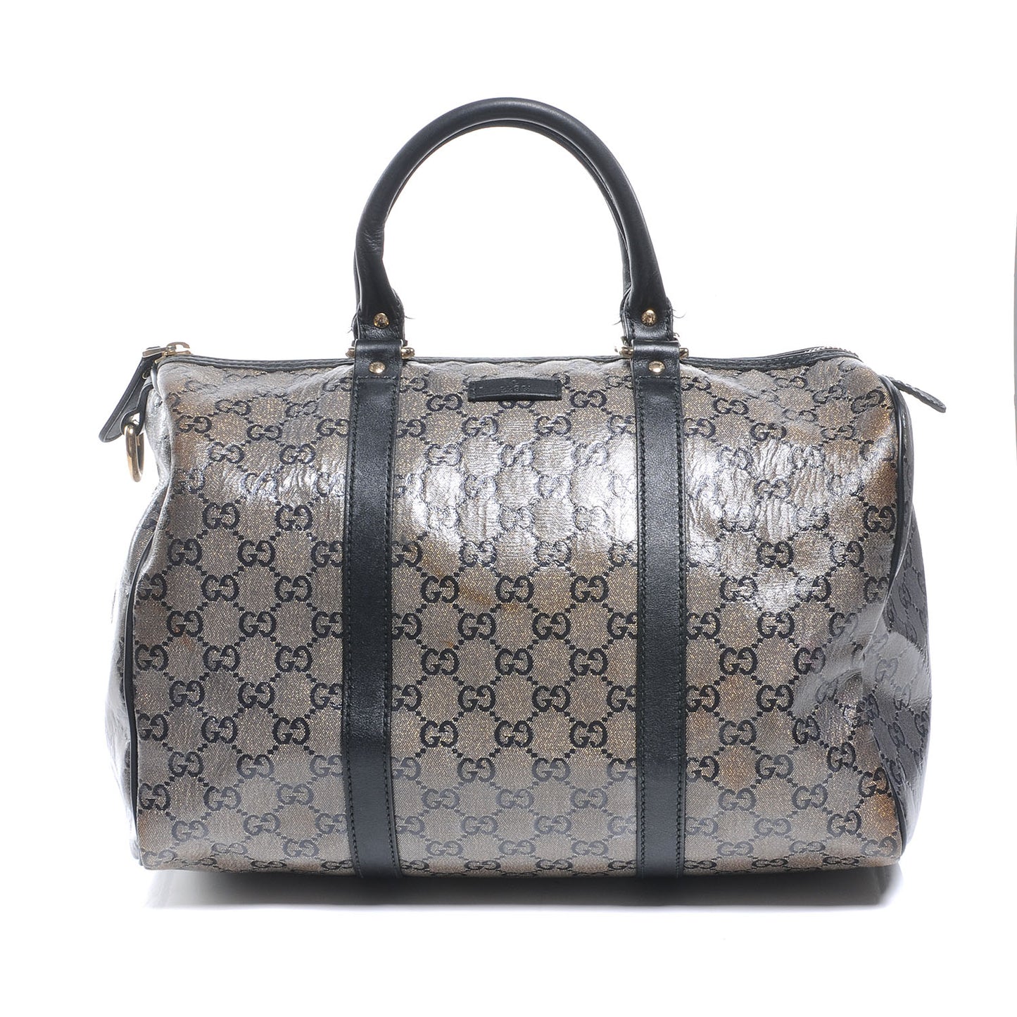 Crystal Monogram Medium Joy Boston Navy