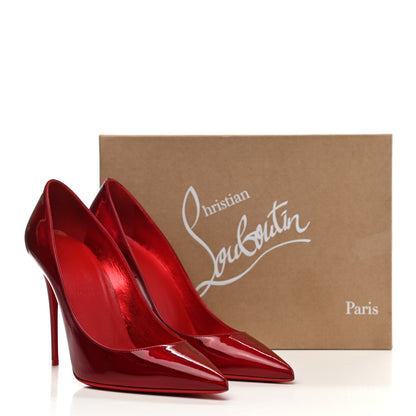 Christian Louboutin Metallic Patent Psychic So Kate 120 Pumps 39.5 Loubi 10 of 10