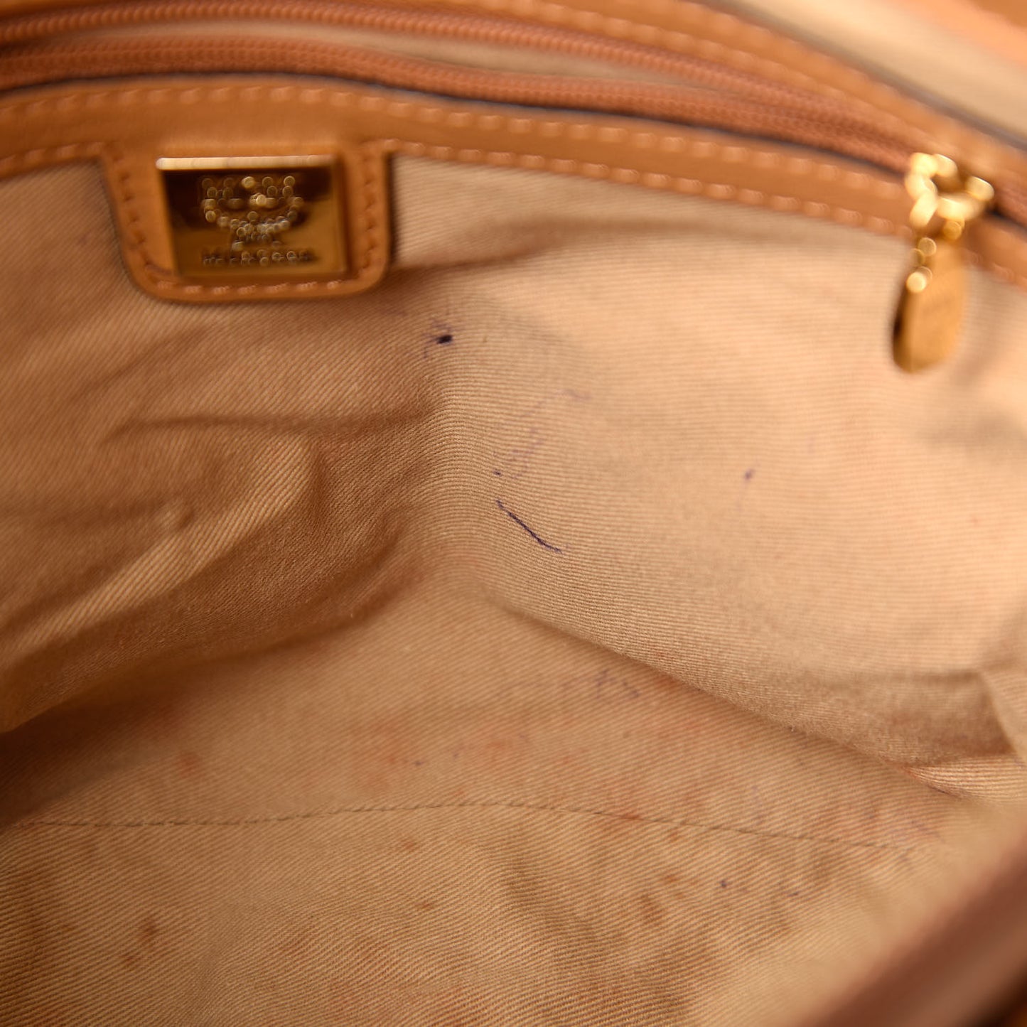 Visetos Medium Essentials Shopper Tote Cognac