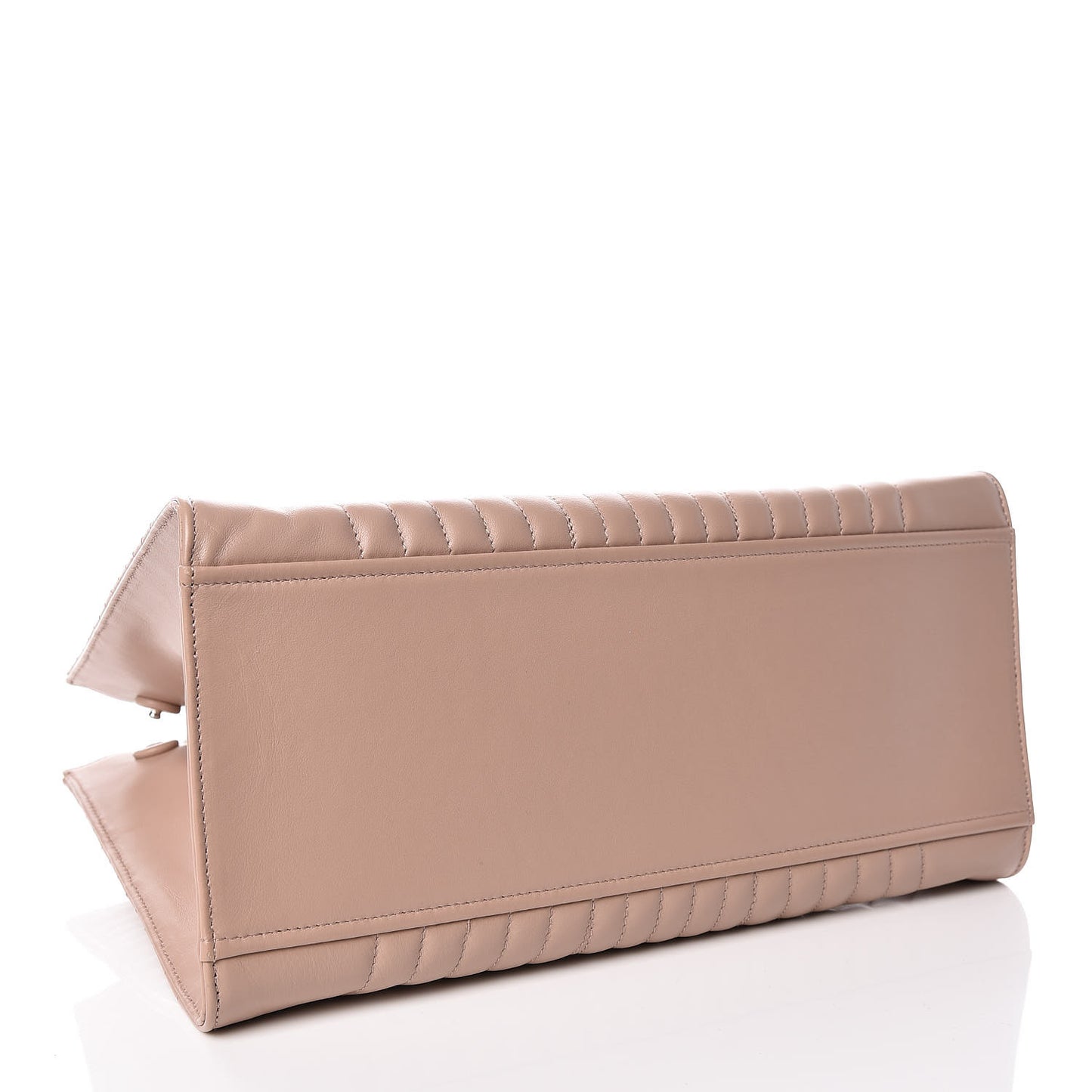 Soft Calfskin Impunture Diagramme Tote Cipria