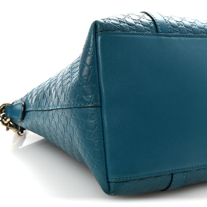 Gucci Soft Microguccissima Dome Satchel Deep Cobalt 9 of 10