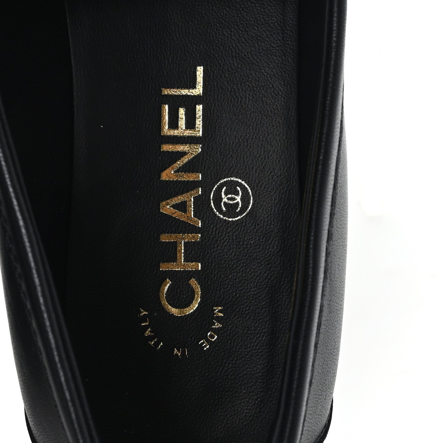 Chanel Lambskin Quilted CC Turnlock Loafers 39 Black 8 of 11
