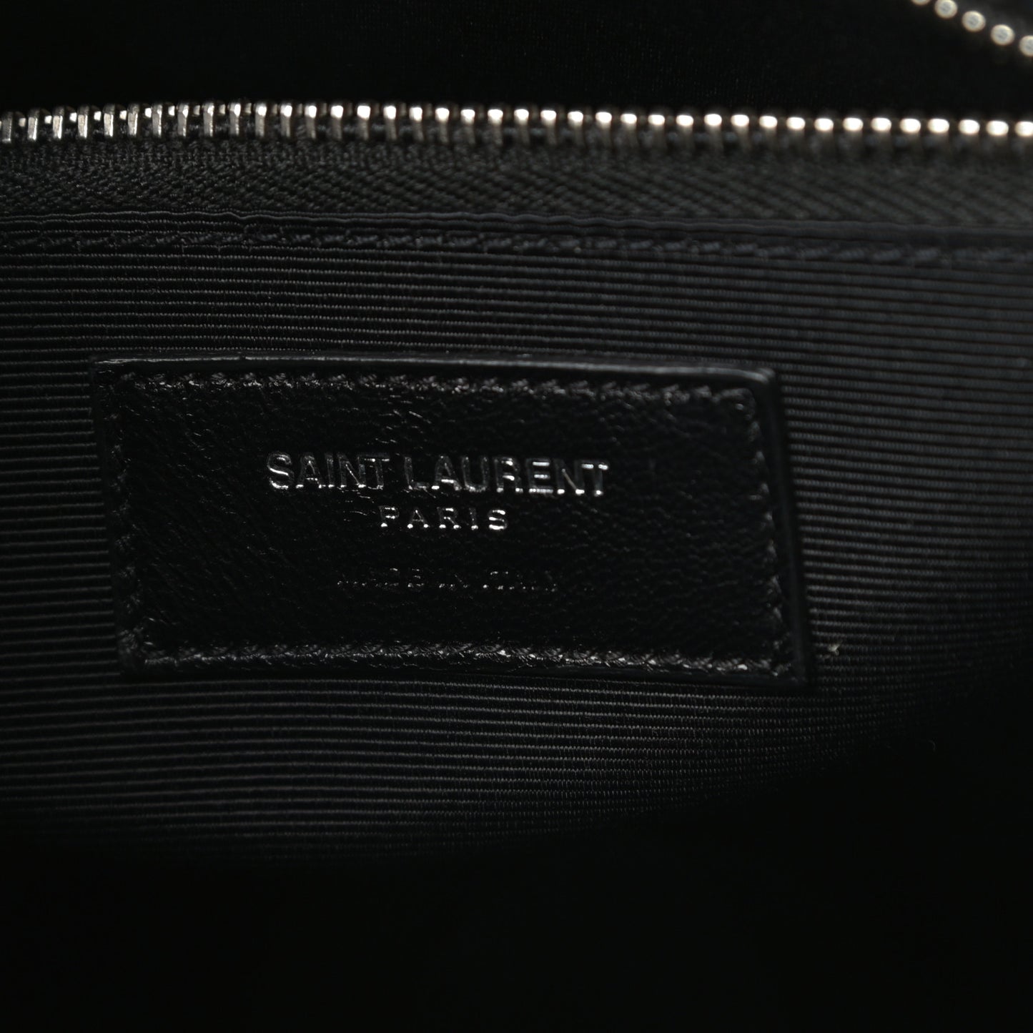 Grained Calfskin Small Sac De Jour Black