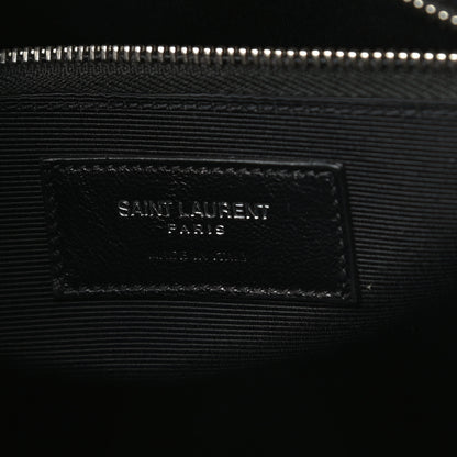 Saint Laurent Grained Calfskin Small Sac De Jour Black 6 of 12