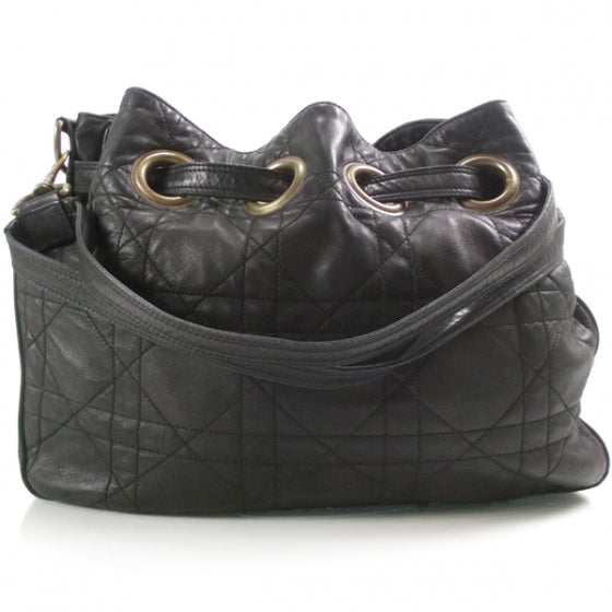 Leather Medium Cannage Bag