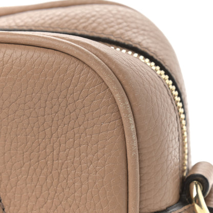 Gucci Pebbled Calfskin Small Soho Disco Bag Camelia 14 of 14