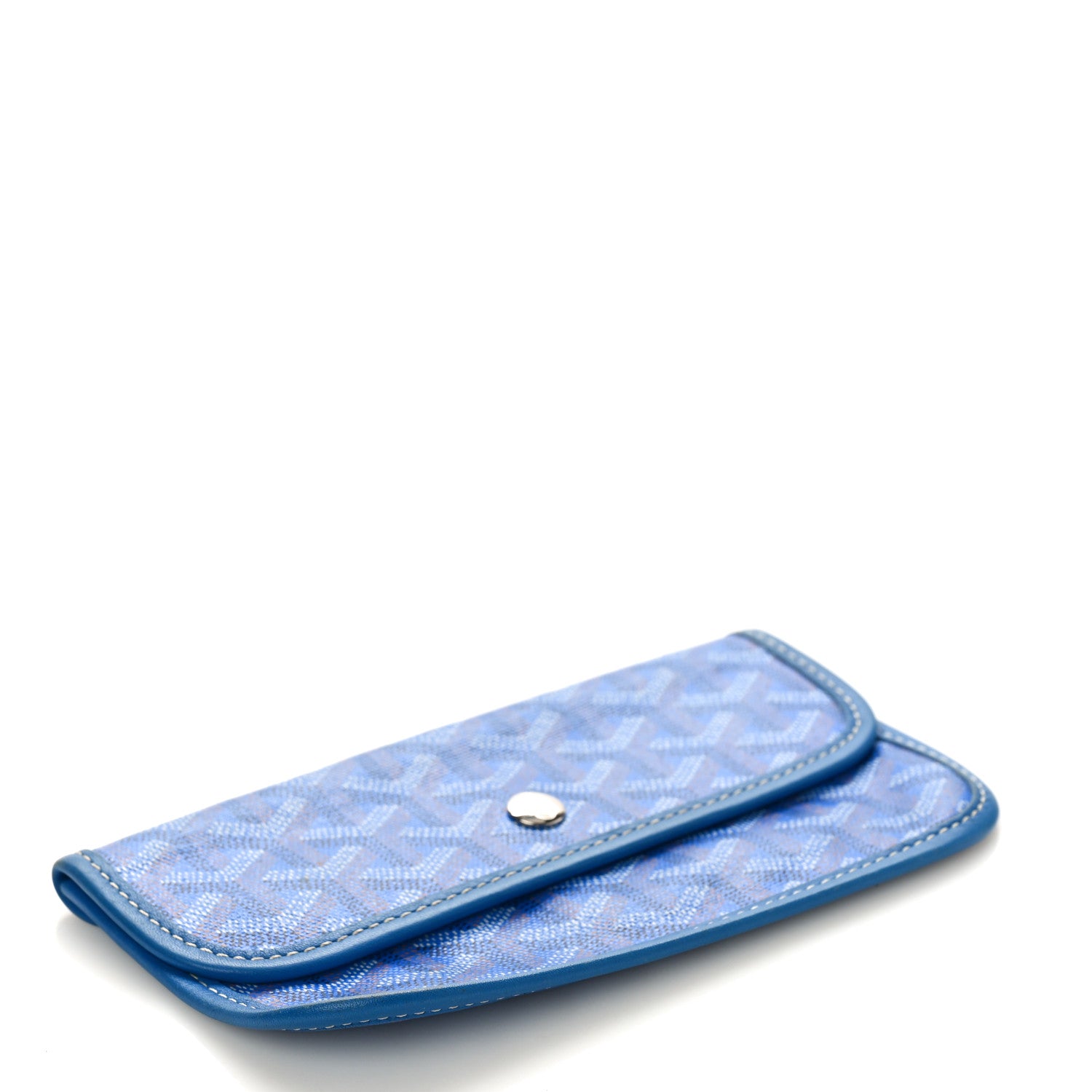 Goyard Goyardine Pouch Sky Blue 4 of 9