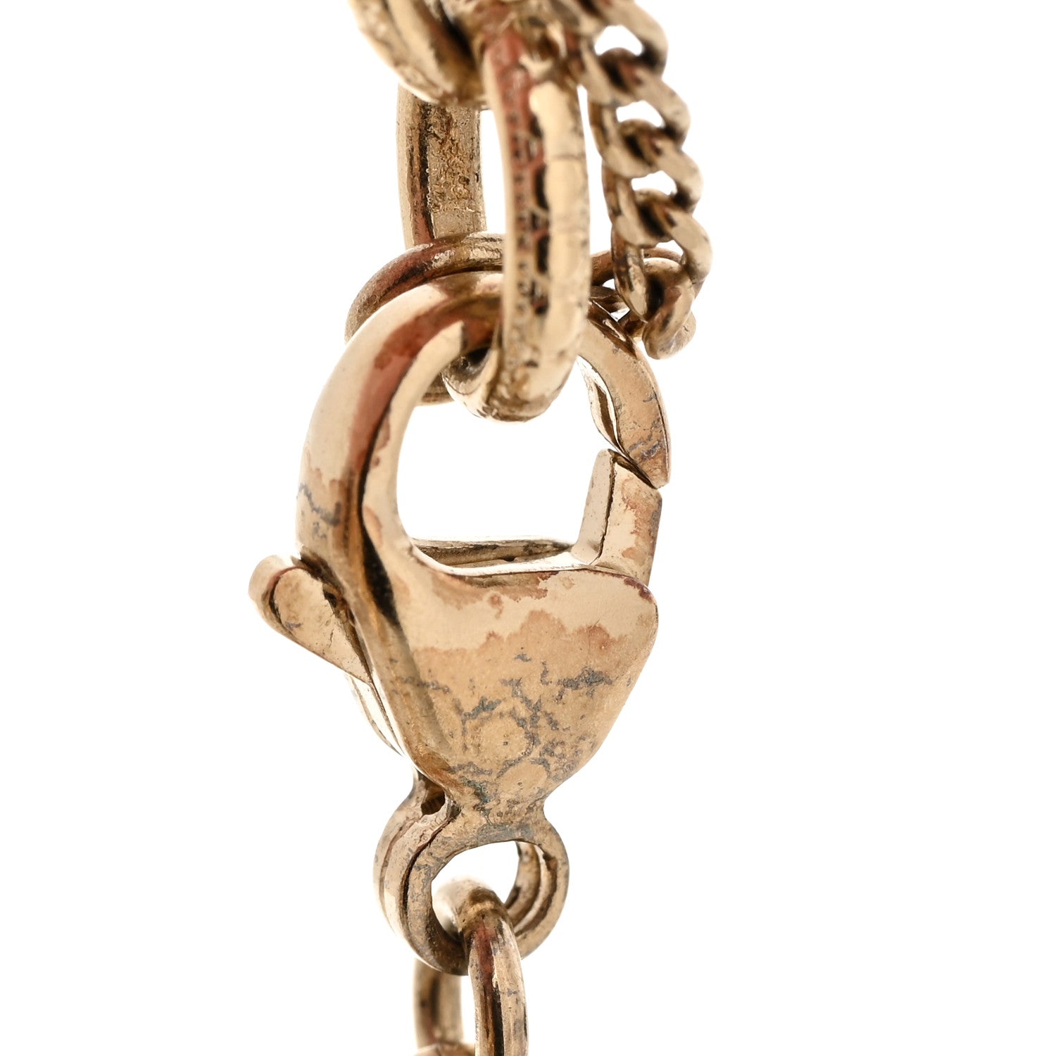 Chanel Pearl Crystal CC Bow Bracelet Gold 4 of 8