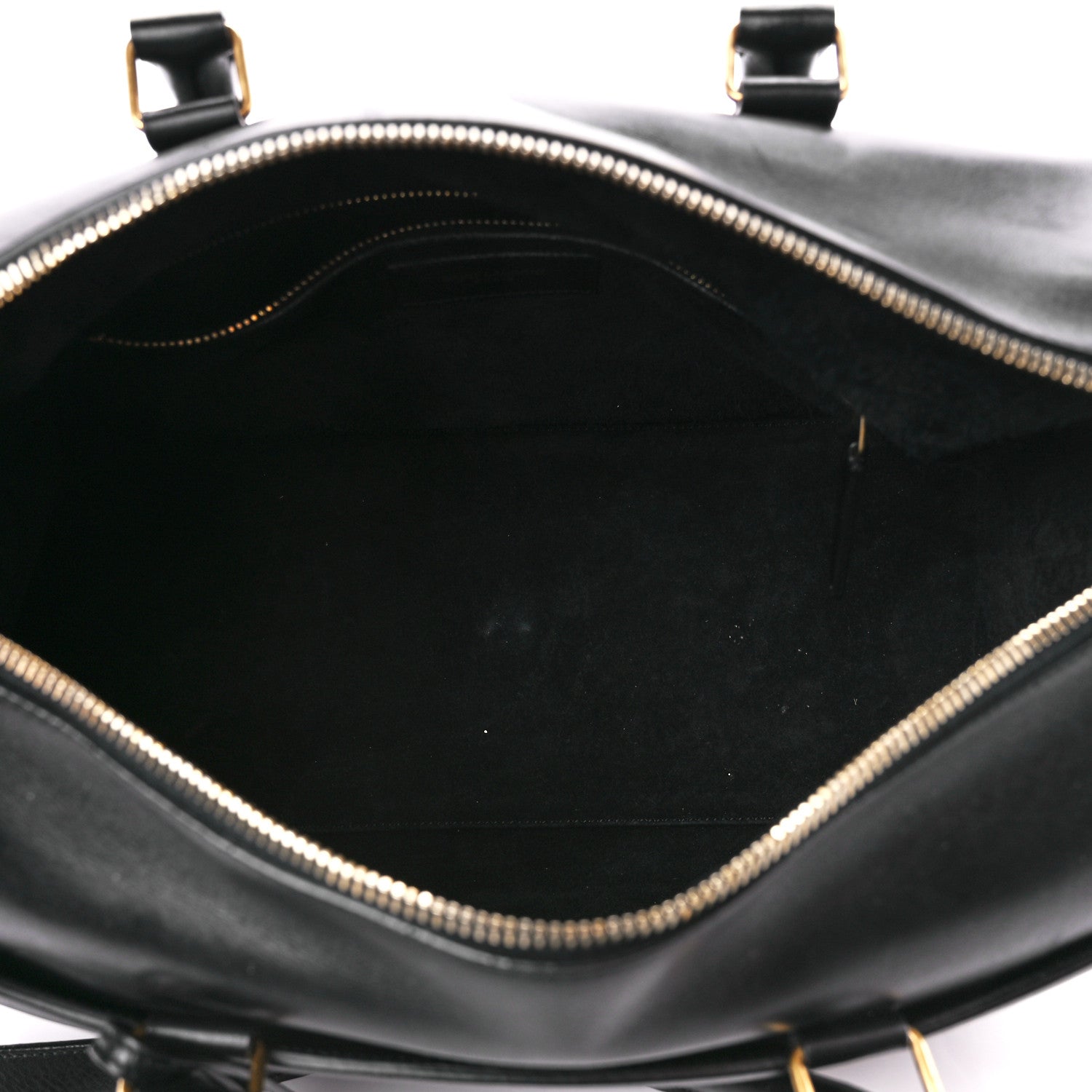 Saint Laurent Calfskin Classic Duffle 6 Black 5 of 13