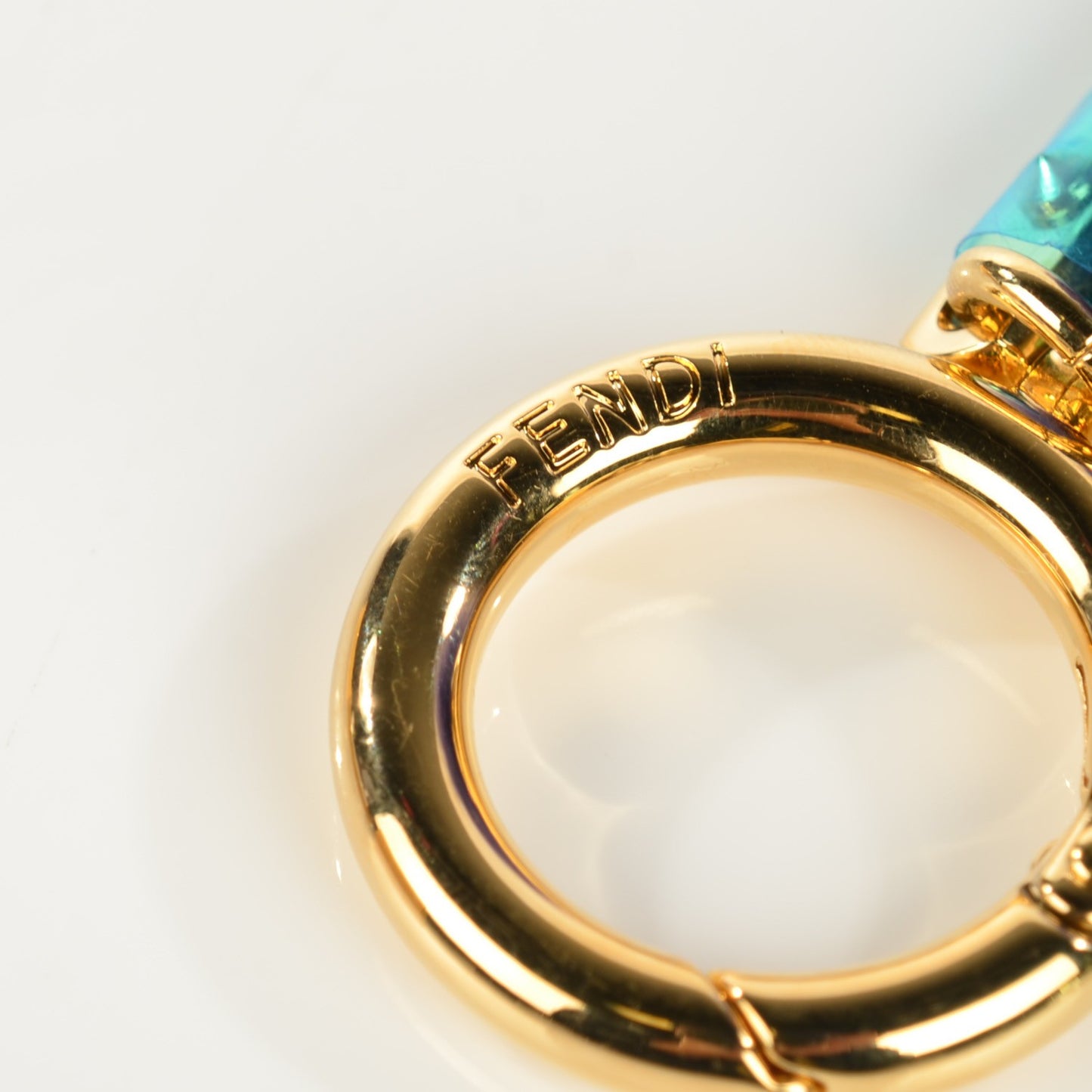 Fox Fur Pom Pom Bag Charm Berry