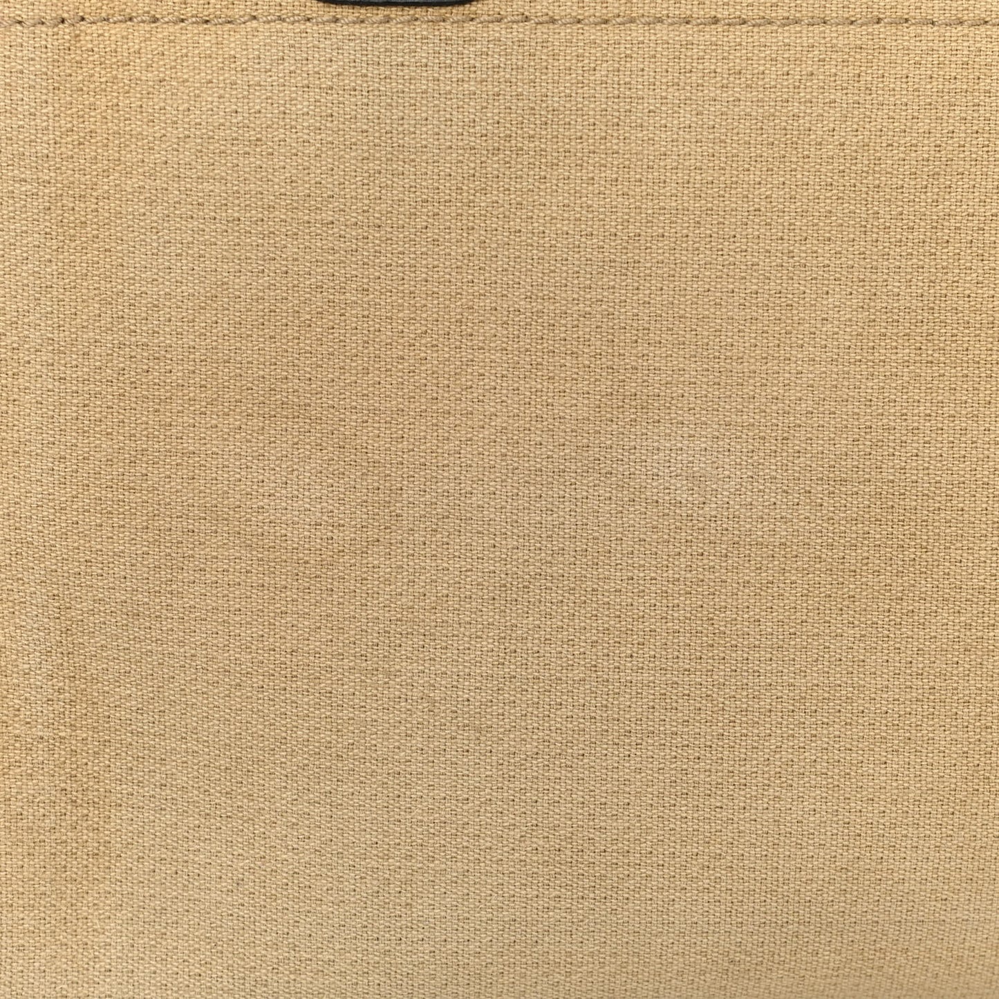 Canvas Small Deauville Tote Beige Black