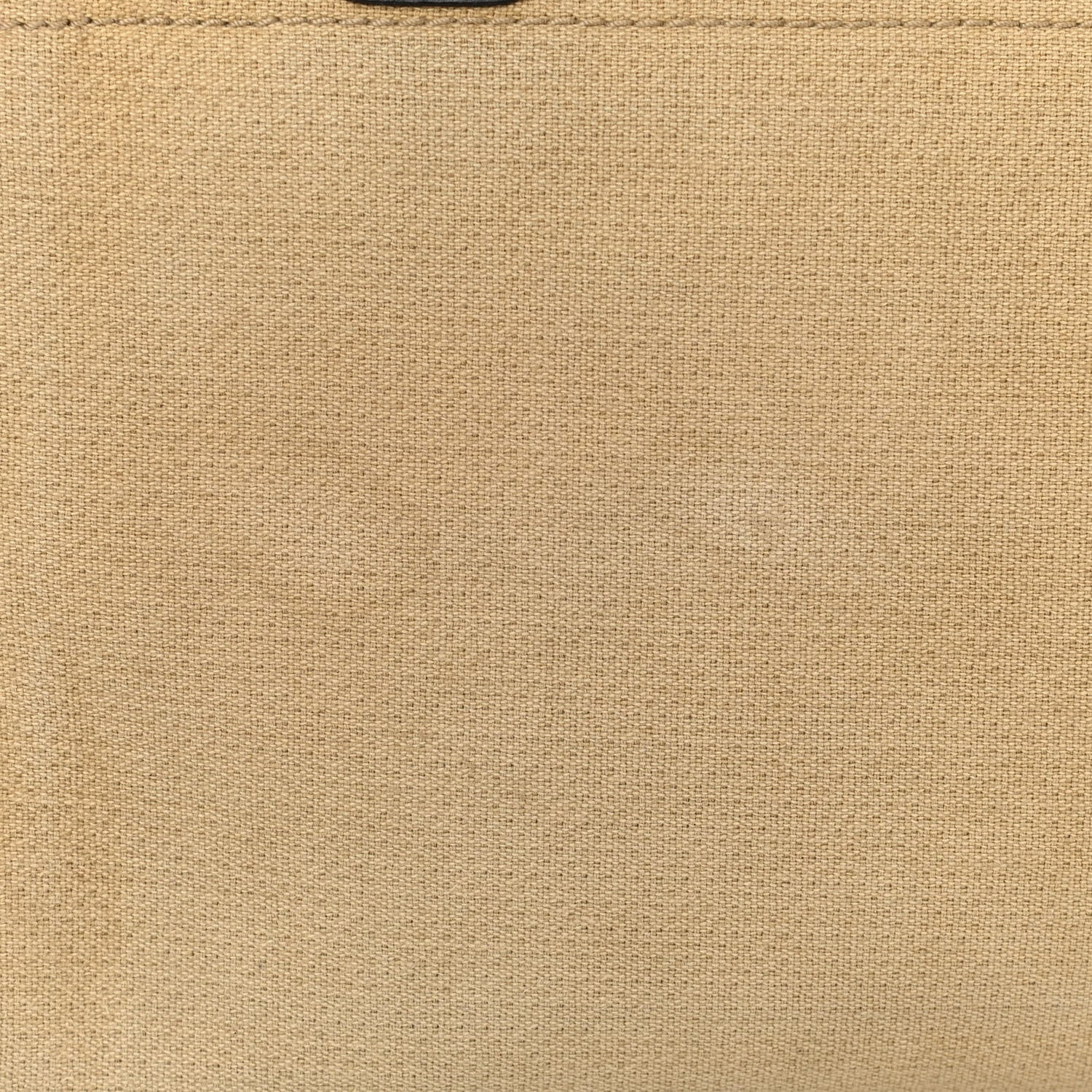 Chanel Canvas Small Deauville Tote Beige Black 11 of 11
