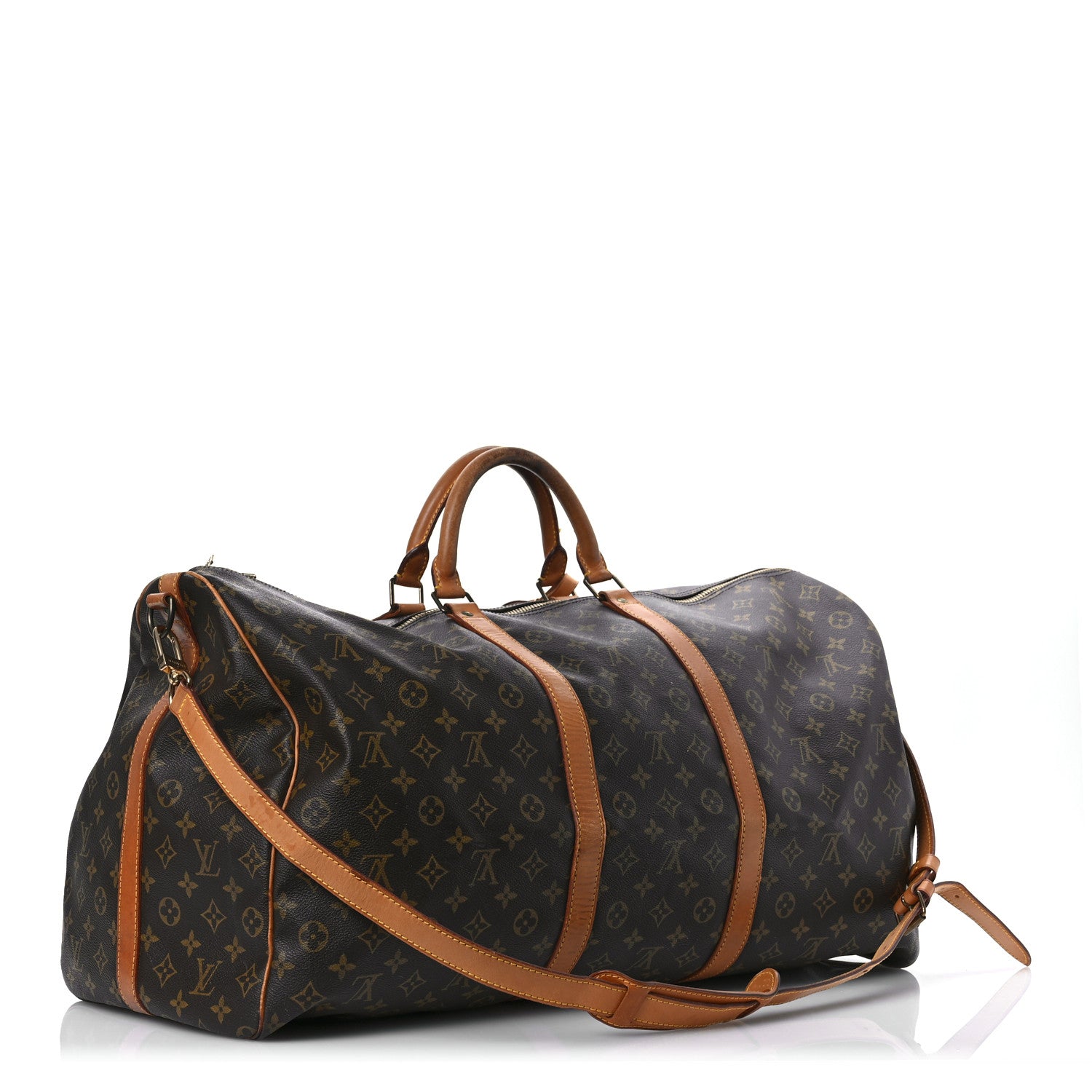 Louis Vuitton Monogram Keepall Bandouliere 60 3 of 15