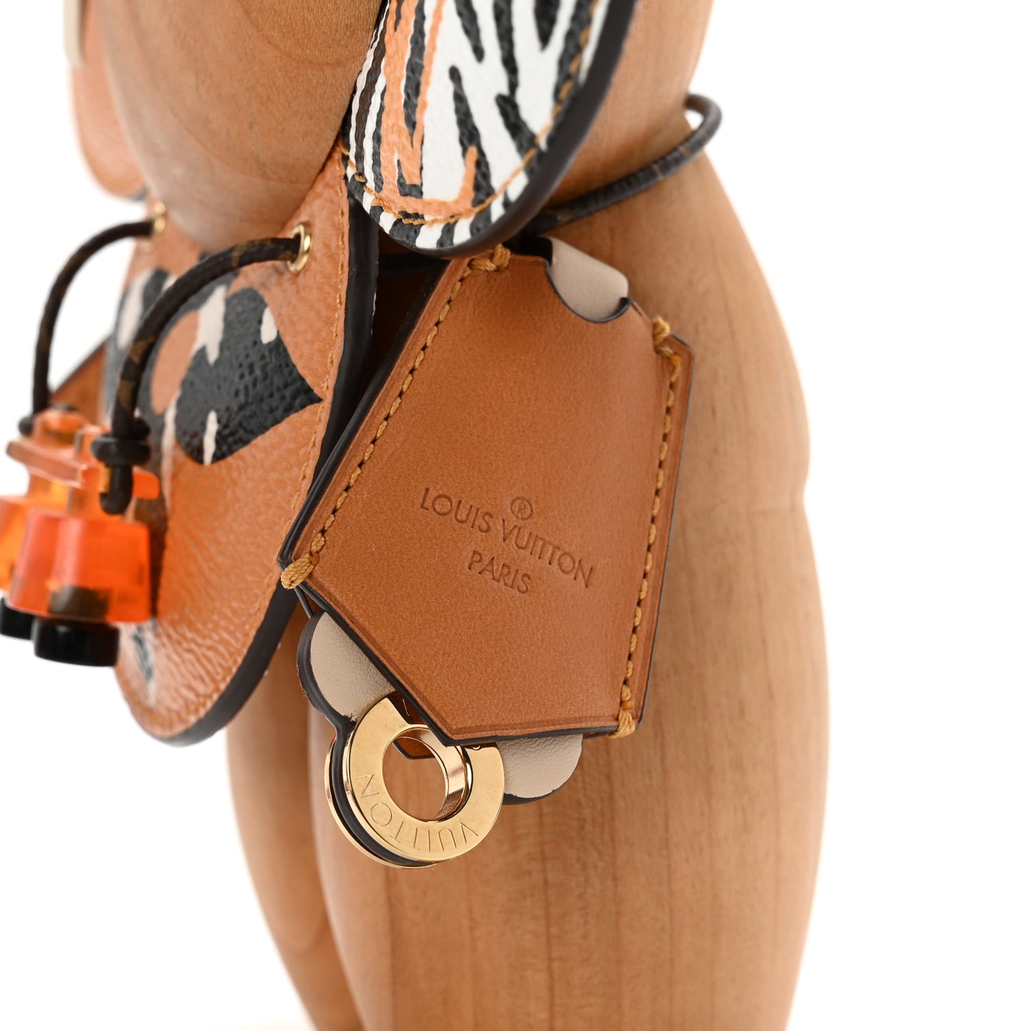 Wood Monogram Giant Jungle Vivienne Doll
