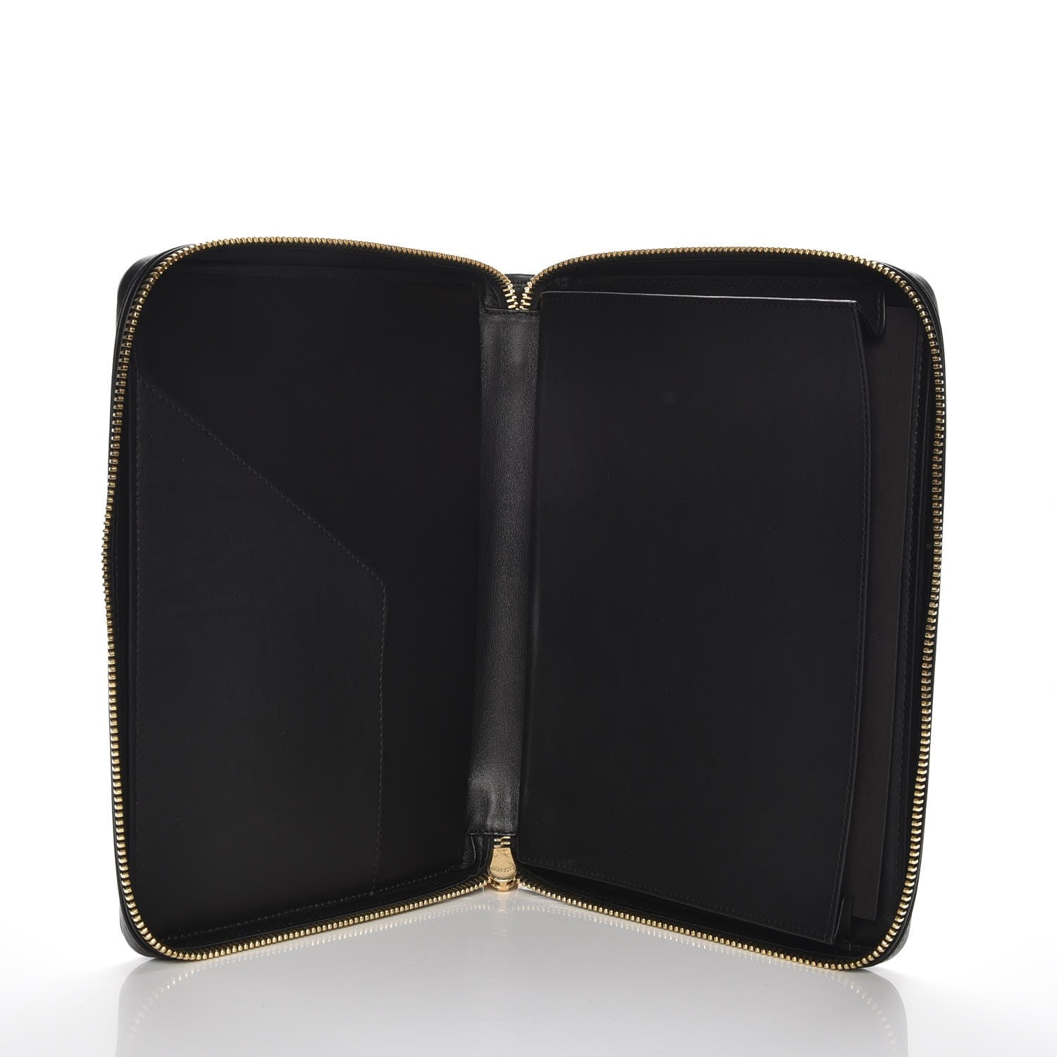 Versace Lambskin Stitched Donna Ipad Case Black 5 of 21