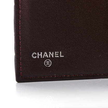 Chanel Lambskin Quilted Large Flap Wallet Black 6 of 13