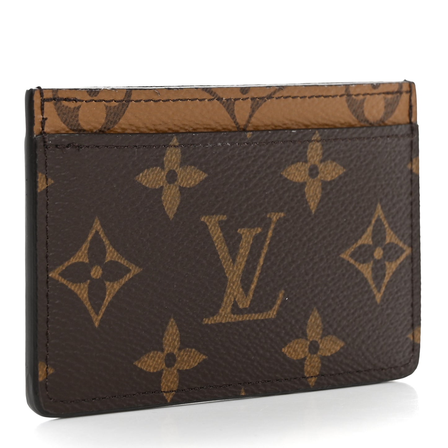 Reverse Monogram Card Holder