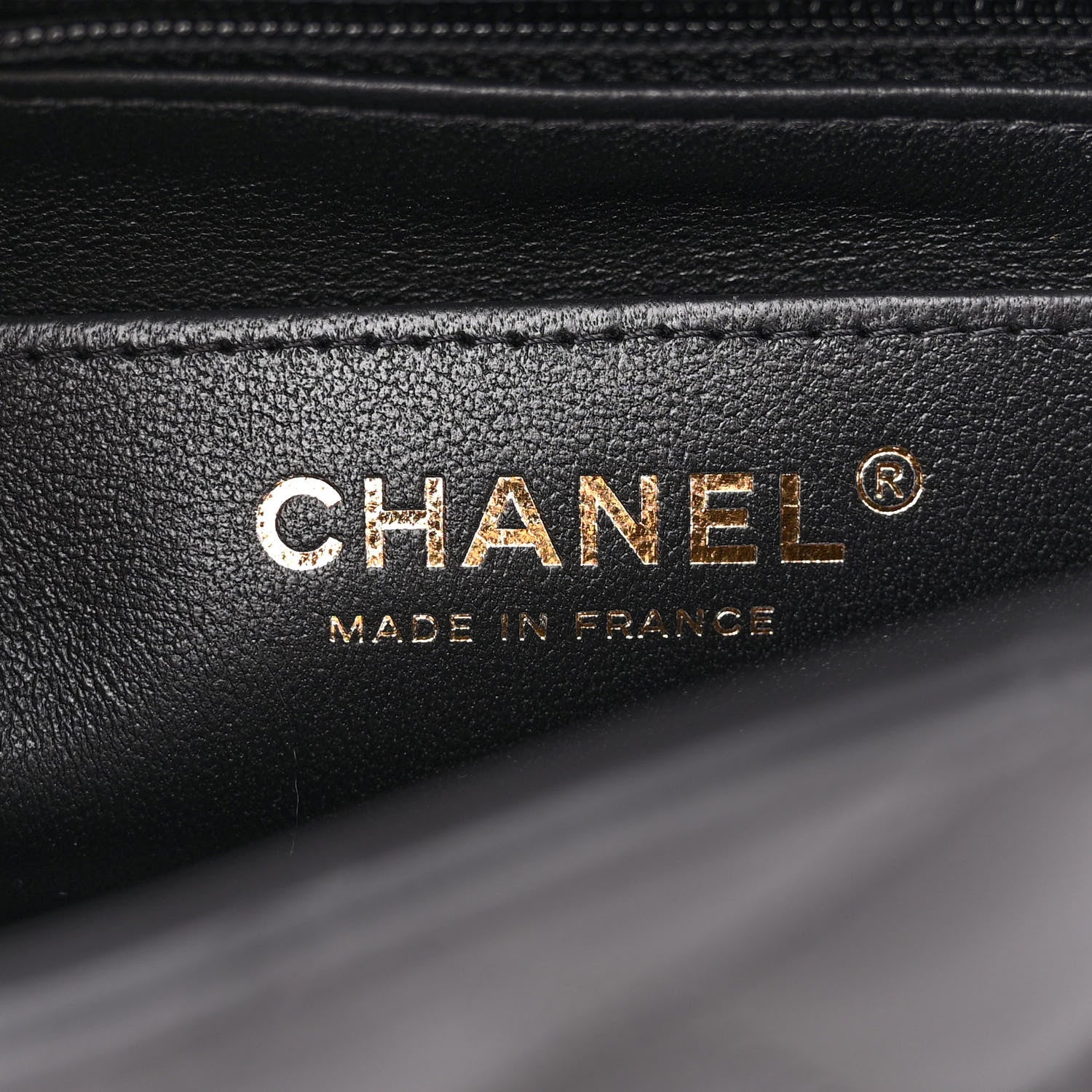 Chanel Lambskin Quilted Mini Rectangular Flap Black 6 of 13