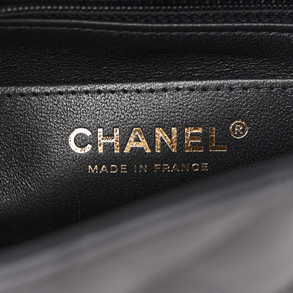 Chanel Lambskin Quilted Mini Rectangular Flap Black 6 of 13