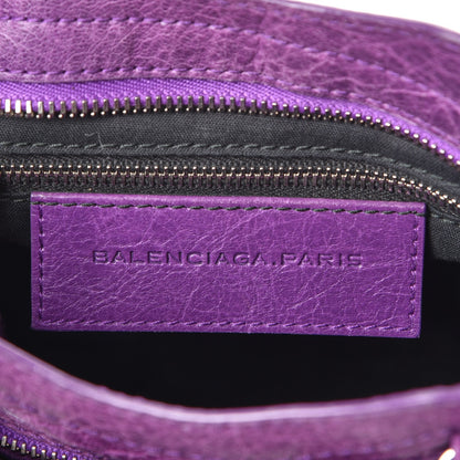 Balenciaga Agneau Giant 12 Silver Hardware Mini City Ultraviolet 6 of 9
