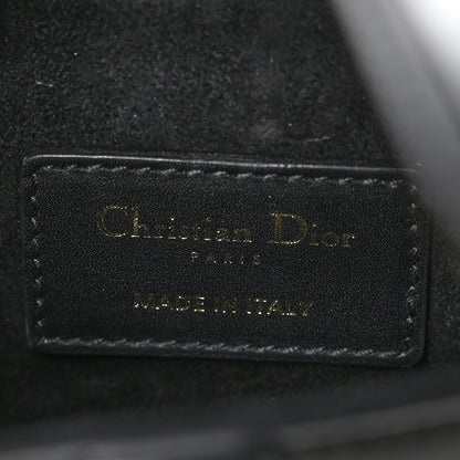 Christian Dior Calfskin Mini Saddle Bag Black 6 of 11