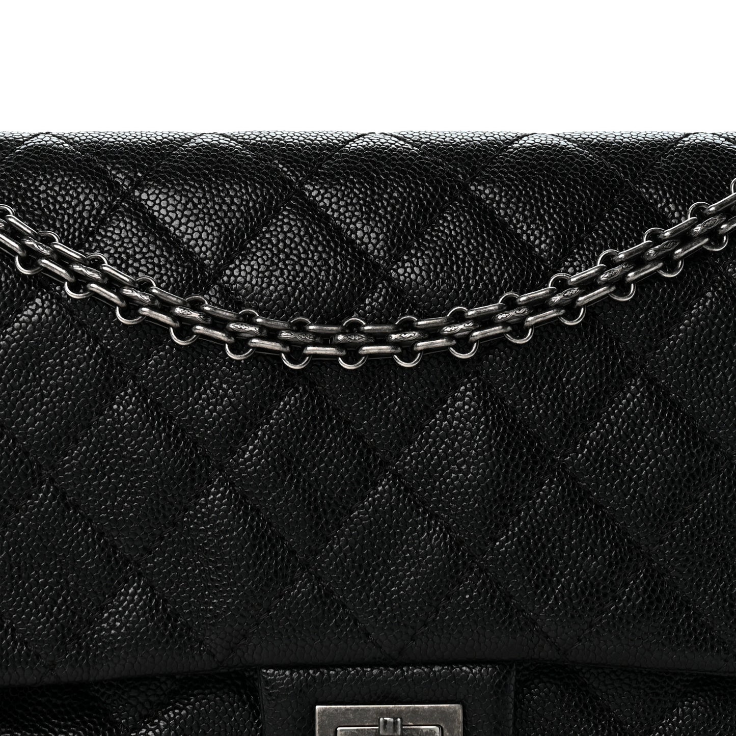 Caviar Quilted 2.55 Reissue 226 Flap Black