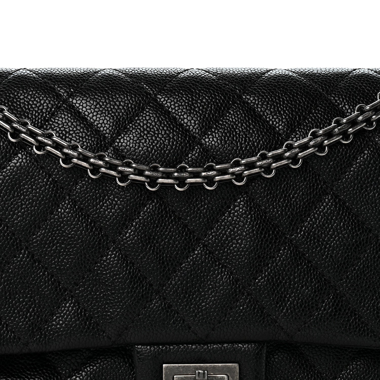 Chanel Caviar Quilted 2.55 Reissue 226 Flap Black 7 of 11