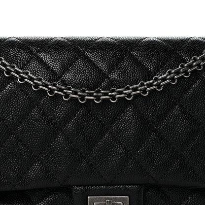 Chanel Caviar Quilted 2.55 Reissue 226 Flap Black 7 of 11