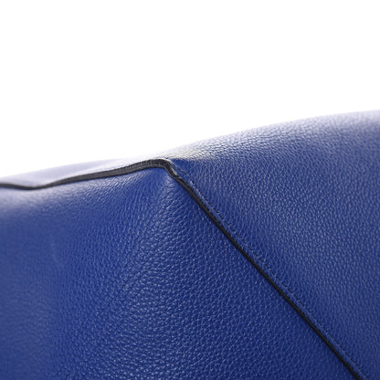Celine Soft Grained Calfskin Medium Belt Cabas Phantom Indigo 8 of 12