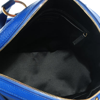 Saint Laurent Calfskin Large Muse Blue 6 of 10