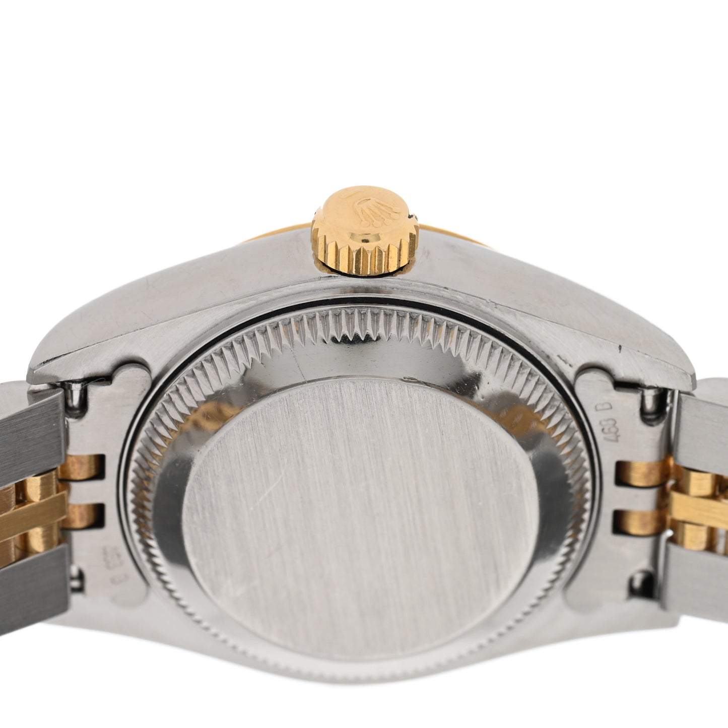 Stainless Steel 18K Yellow Gold Diamond 26mm Oyster Perpetual Datejust Watch Champagne 69173
