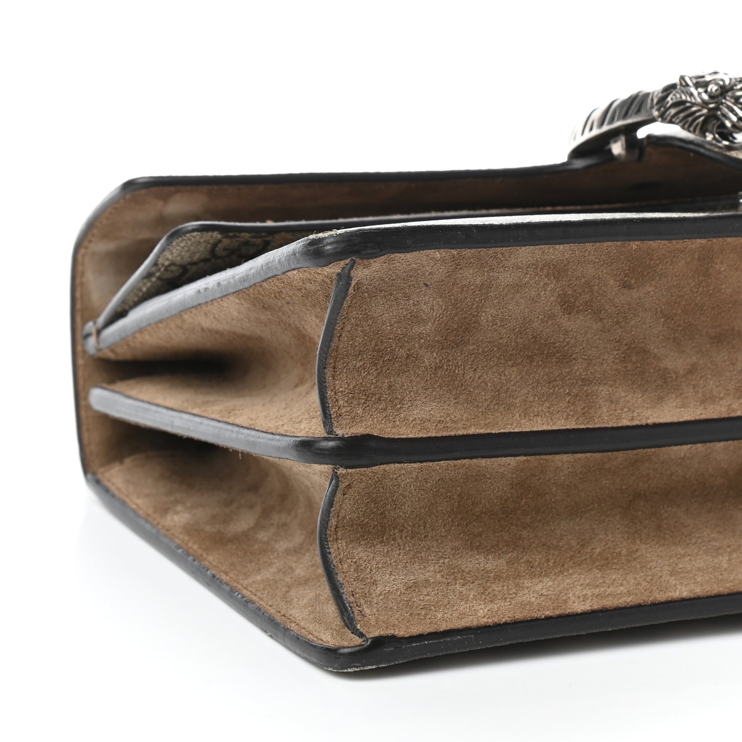 GG Supreme Monogram Small Dionysus Shoulder Bag Taupe