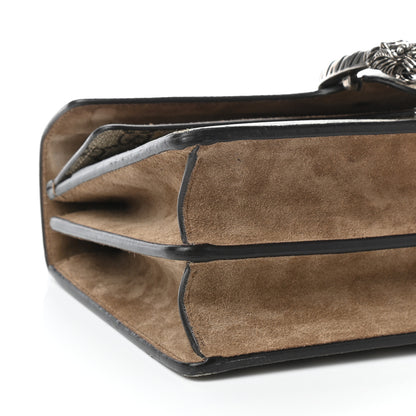 Gucci GG Supreme Monogram Small Dionysus Shoulder Bag Taupe 8 of 9