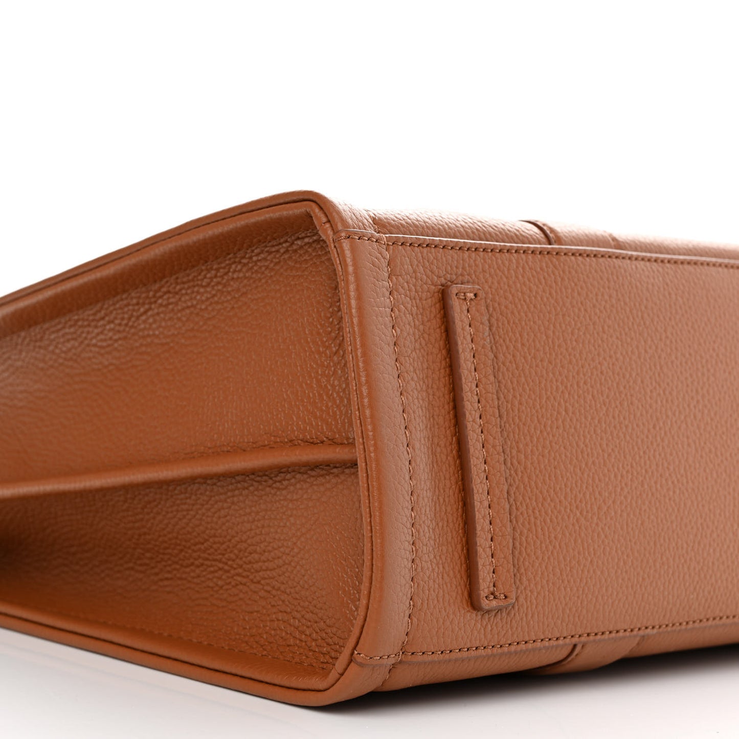 Grained Calfskin Large The Leather Work Tote Bag Argan Oil